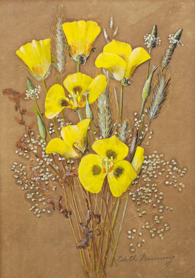 Oil/Paper Edith Elizabeth Thunen Bruning (American, 1899 - 1961) (1 of 3)