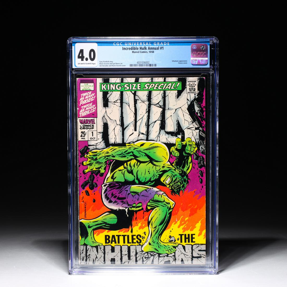 Marvel Comics The Incredible Hulk King-Size Special #1 (1 of 4)