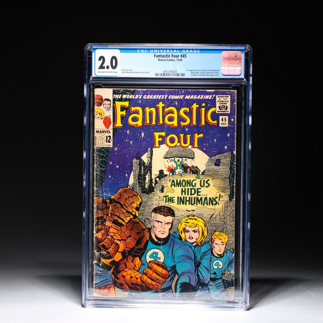Marvel Comics Fantastic Four #45 (1 of 3)