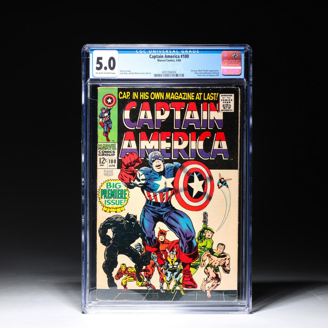 Marvel Comics Captain America #100 (1 of 3)