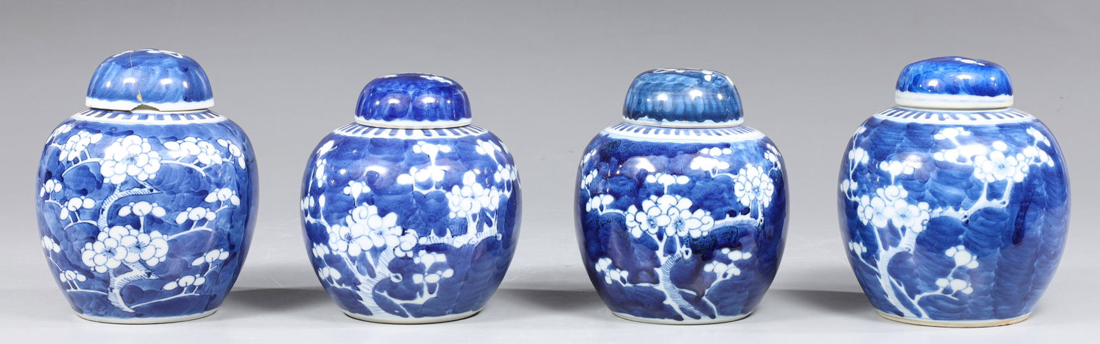 Group of Four Chinese Ceramic Ginger Jars (1 of 4)