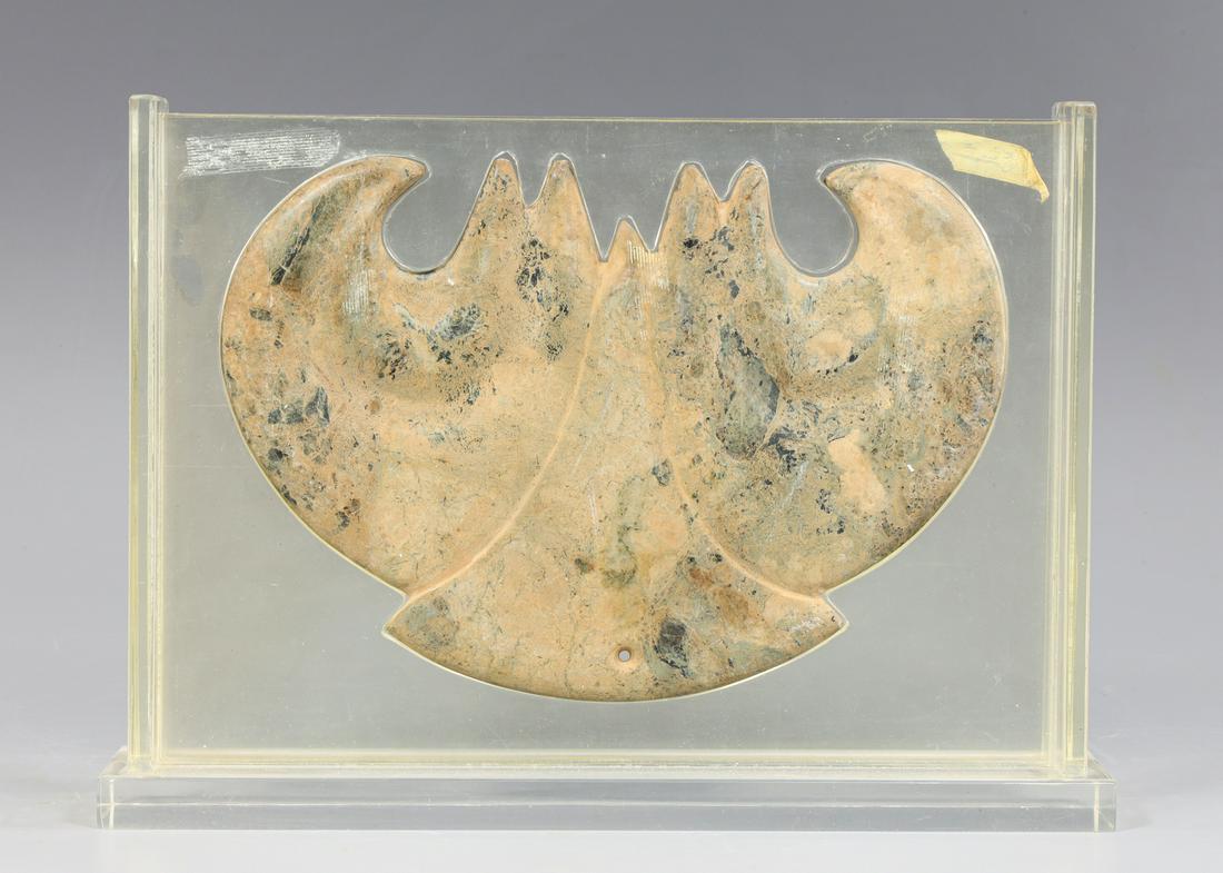 Archaic Chinese Style Carved Hardstone Axe Head (1 of 3)