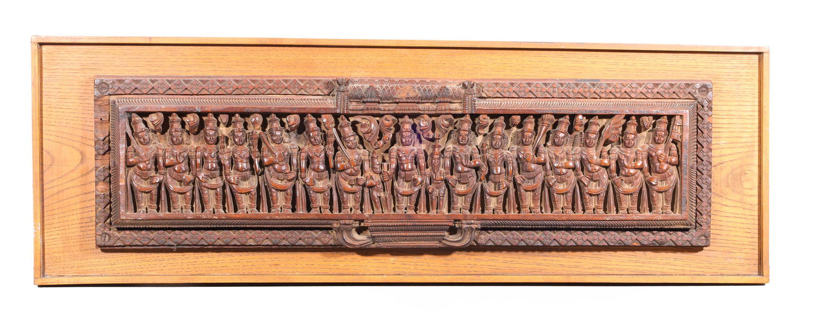 Large Southeast Asian Carved Panel (1 of 4)