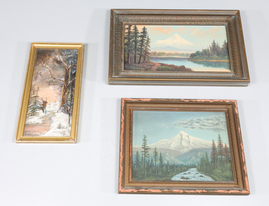 Group of Three Vintage Landscapes (1 of 5)