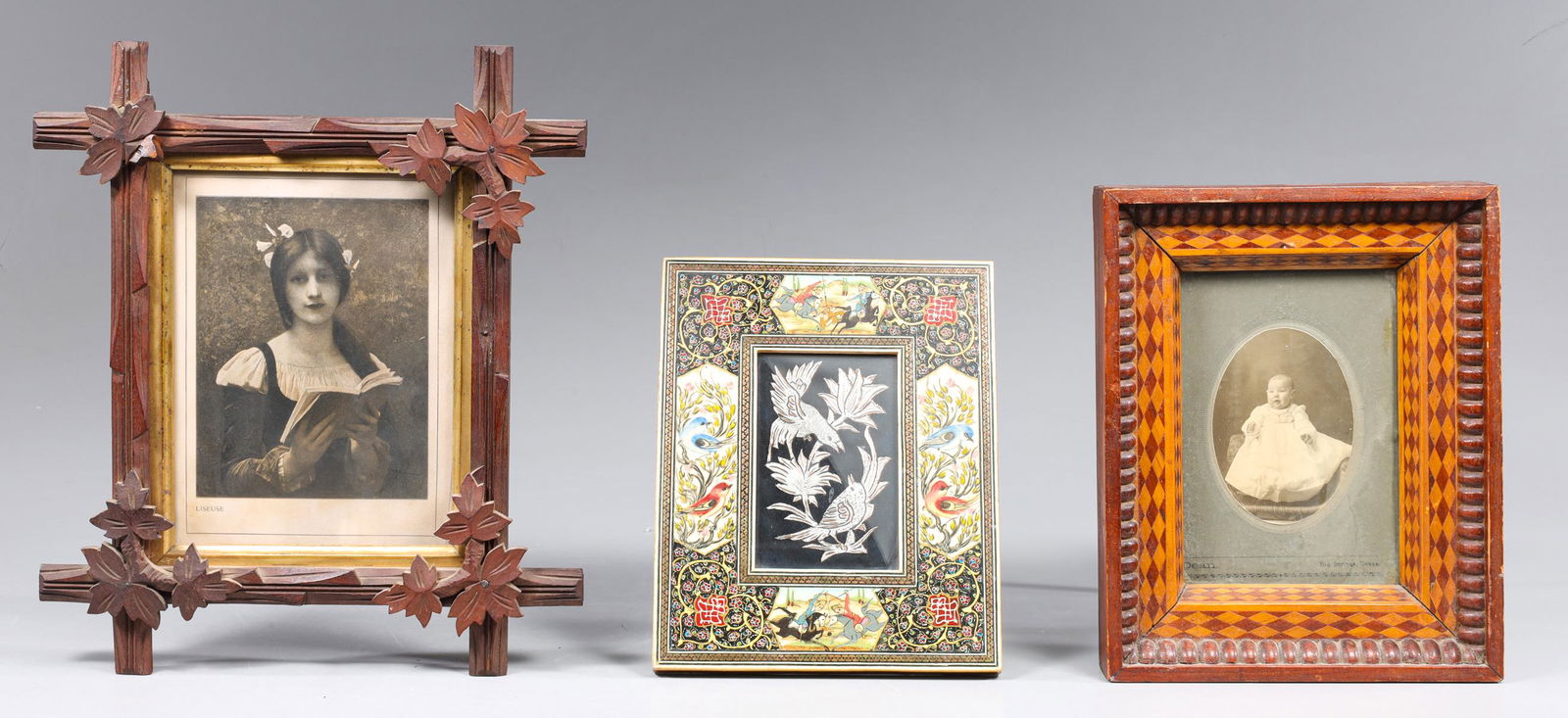 Group of Three Vintage Frames (1 of 4)