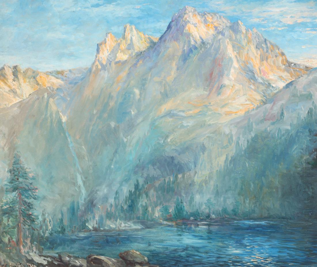 C. C. Hamilton (20th Century) Mountain Landscape (1 of 4)
