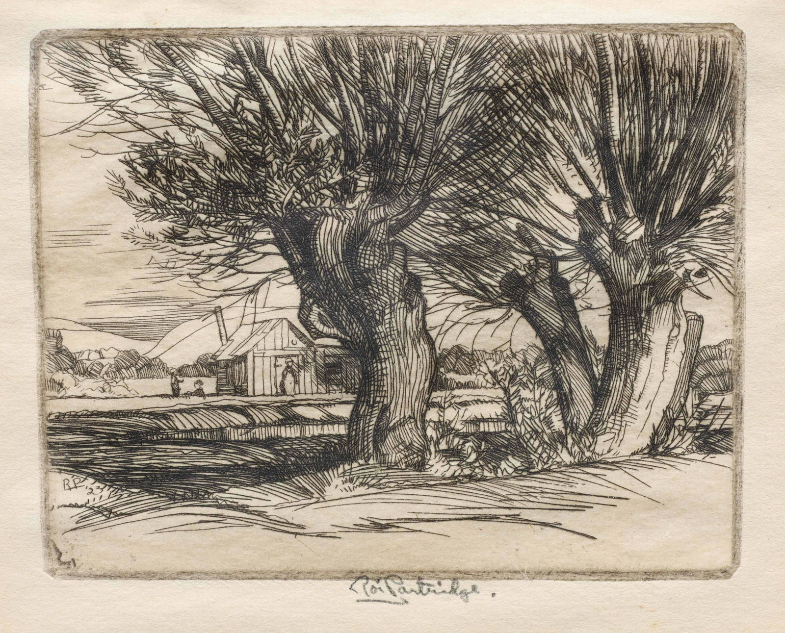 Etching Roi Partridge (American, 1888-1984) (1 of 3)