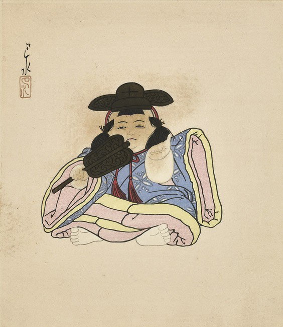 Set 19 Woodblock Prints by Hasui: Set 19 Woodblock Prints by Hasui Set of 19 woodblock prints by Kawase Hasui (Japanese, 1883-1957); entitled Ningyo Gashu or Japanese Dolls: each depicted a different single "doll" figure, mostly babie