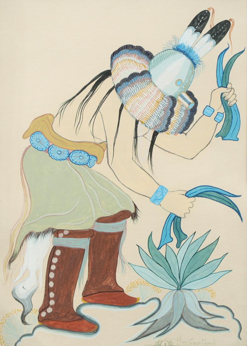 Gouache/Paper Hulleah J. Tsinhnahjinnie (American, b. 1954) (1 of 4)