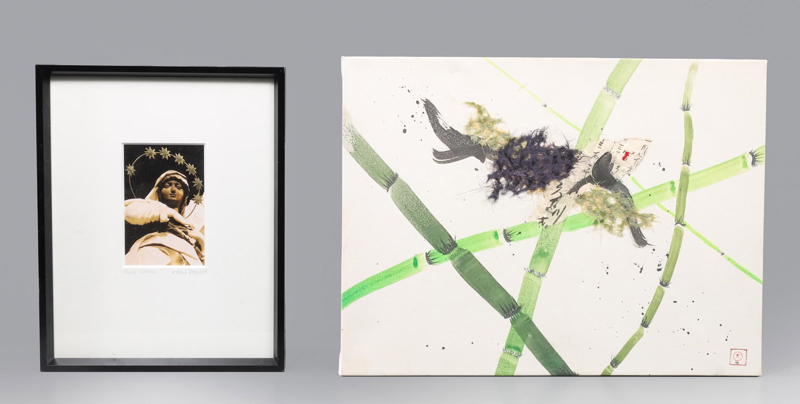 Group of Two Contemporary Artworks (1 of 6)