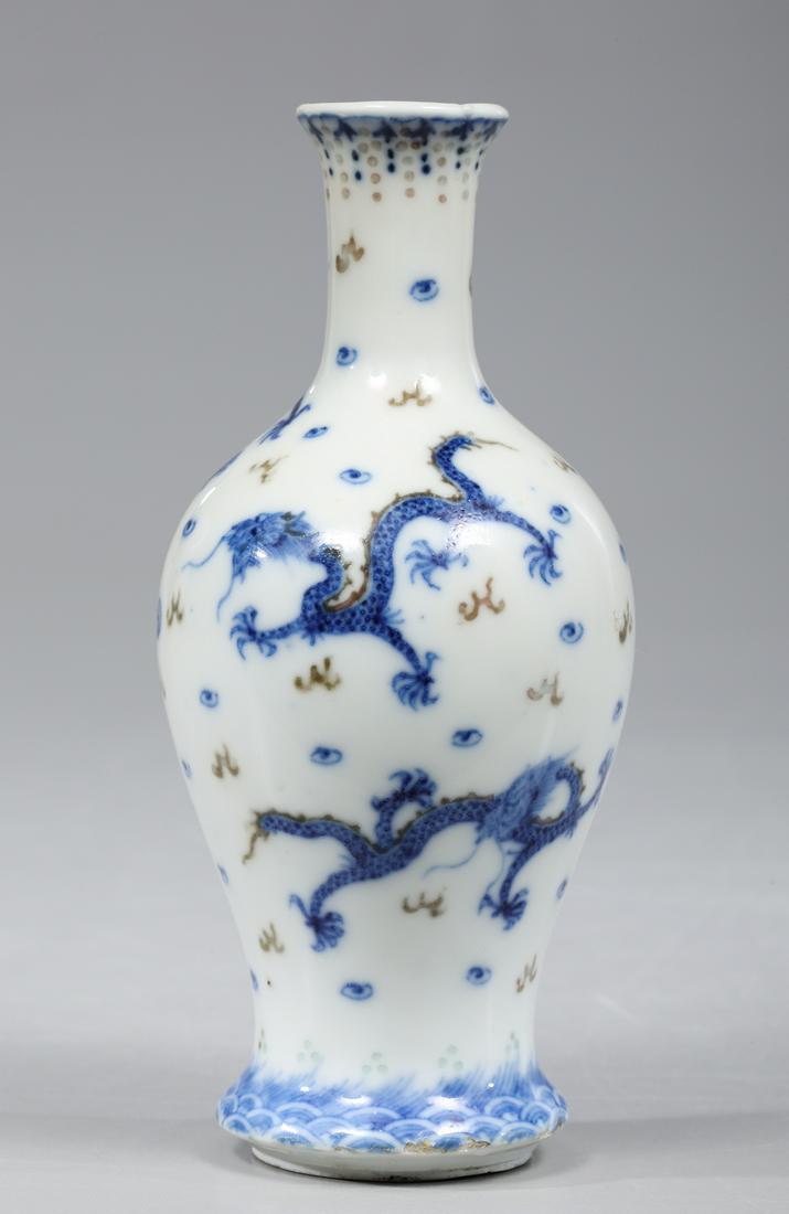 18th Century Chinese Porcelain Miniature Vase (1 of 4)