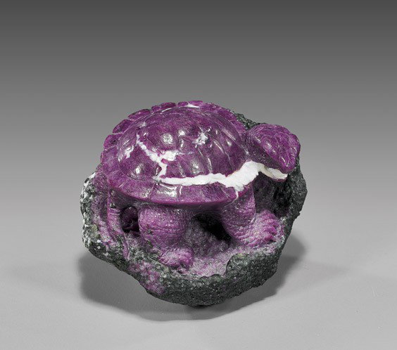 RUBY IN ZOISITE TURTLE