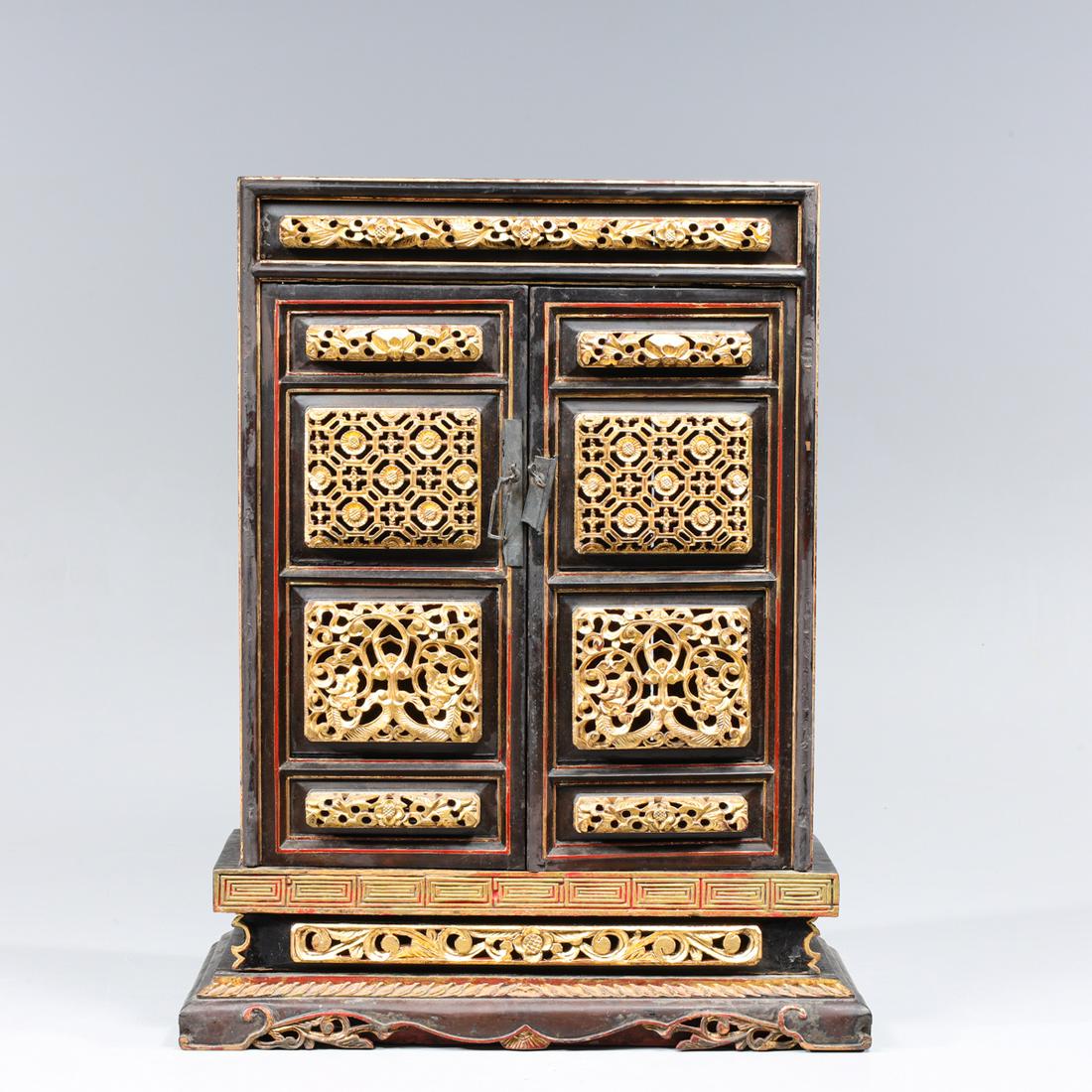 Vintage Japanese Kamidana Cabinet (1 of 5)