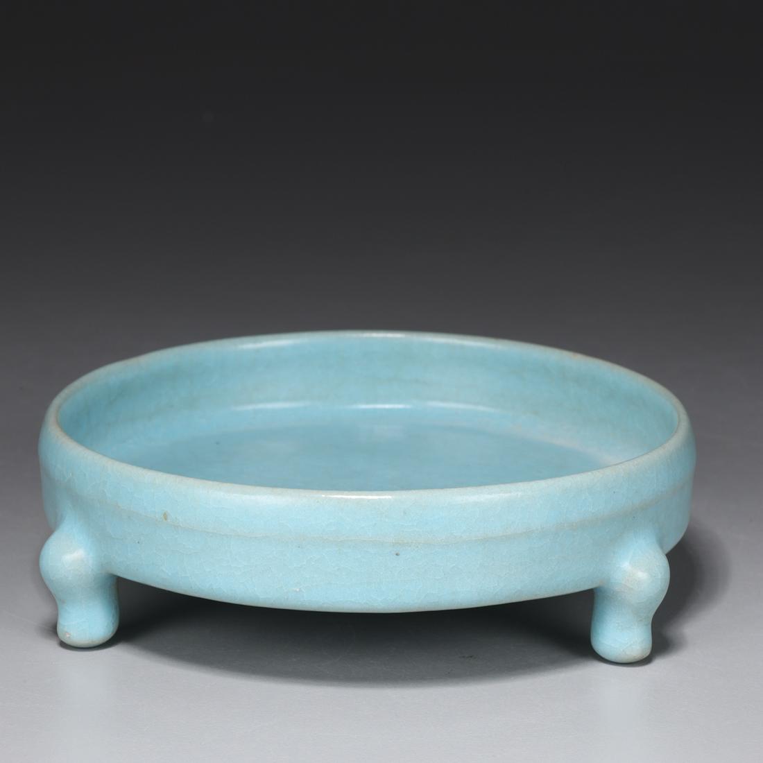 Chinese Ru Ware Tripod Brush Washer (1 of 5)