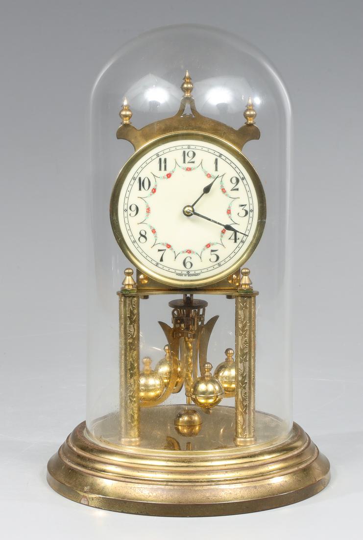 Brass German Dome Clock (1 of 8)