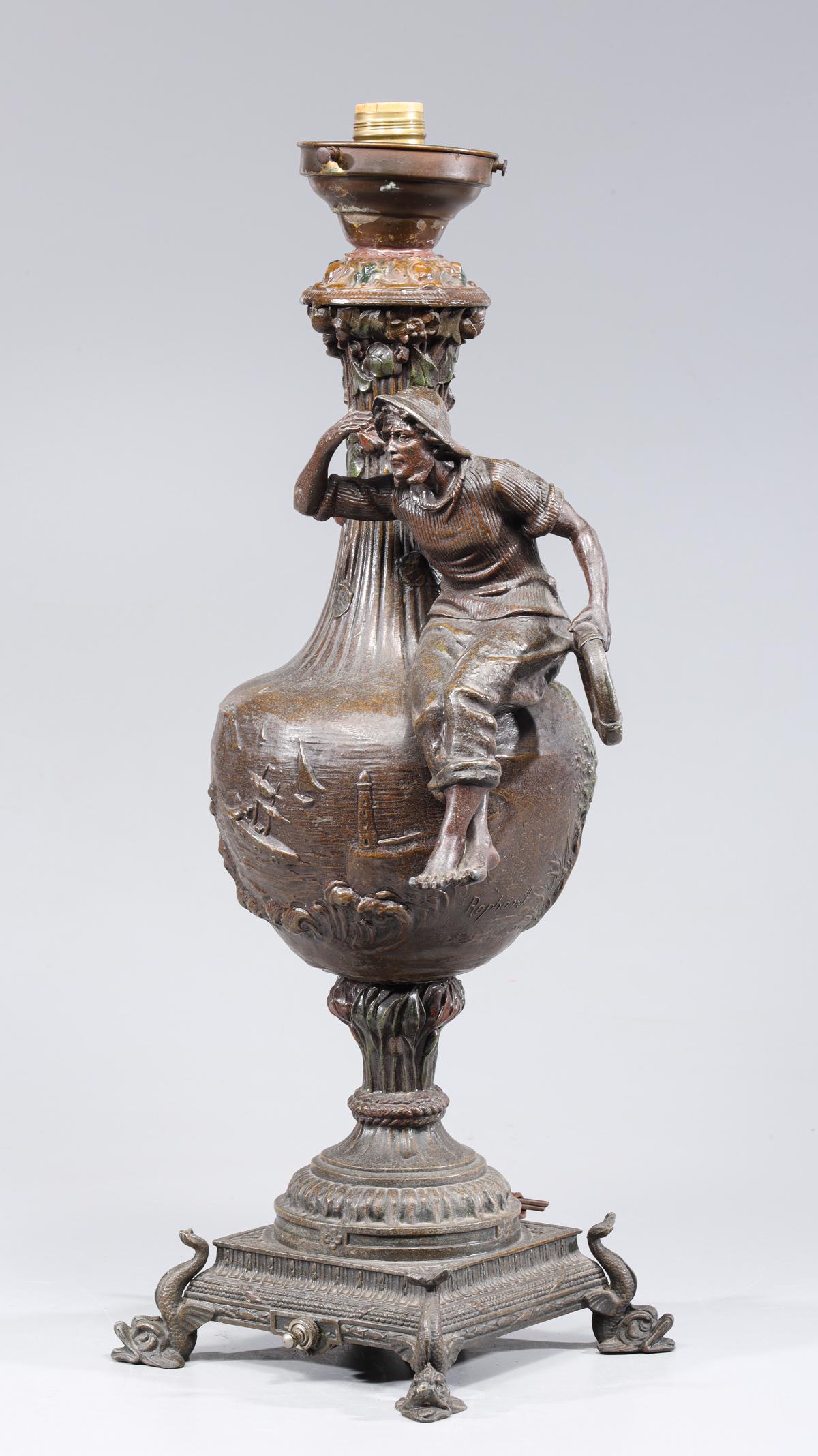 Antique Nautical Table Lamp (1 of 6)