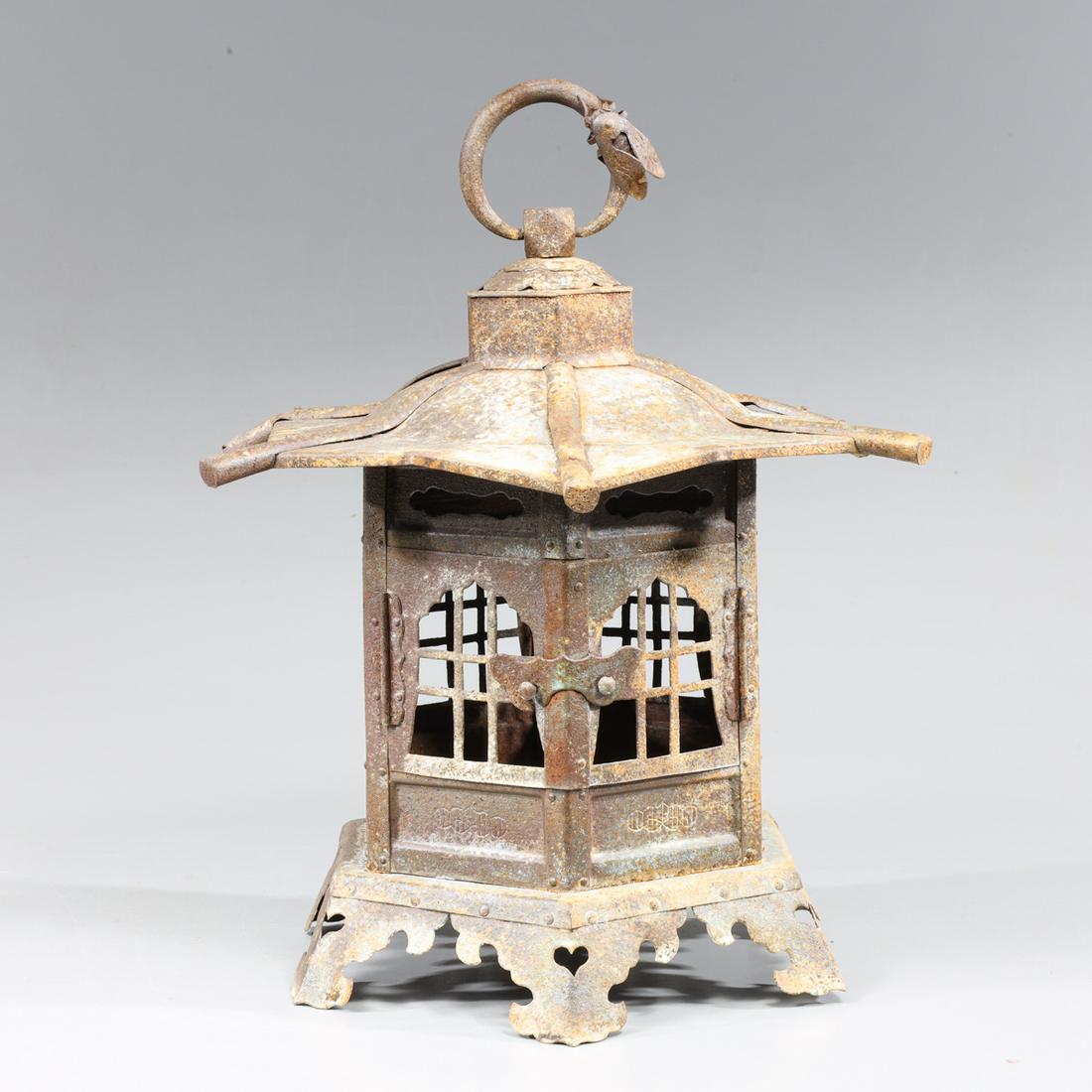 Antique Japanese Lantern Auction