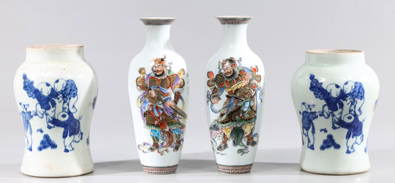 Group of Four Chinese Ceramic Vases (1 of 6)