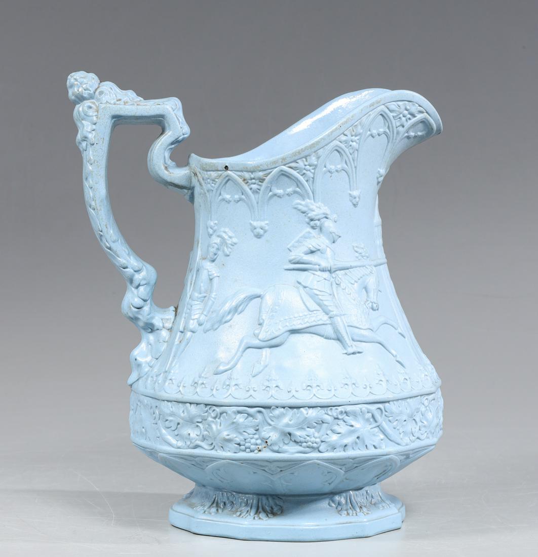 Antique Ridgway Drabware Pitcher (1 of 4)