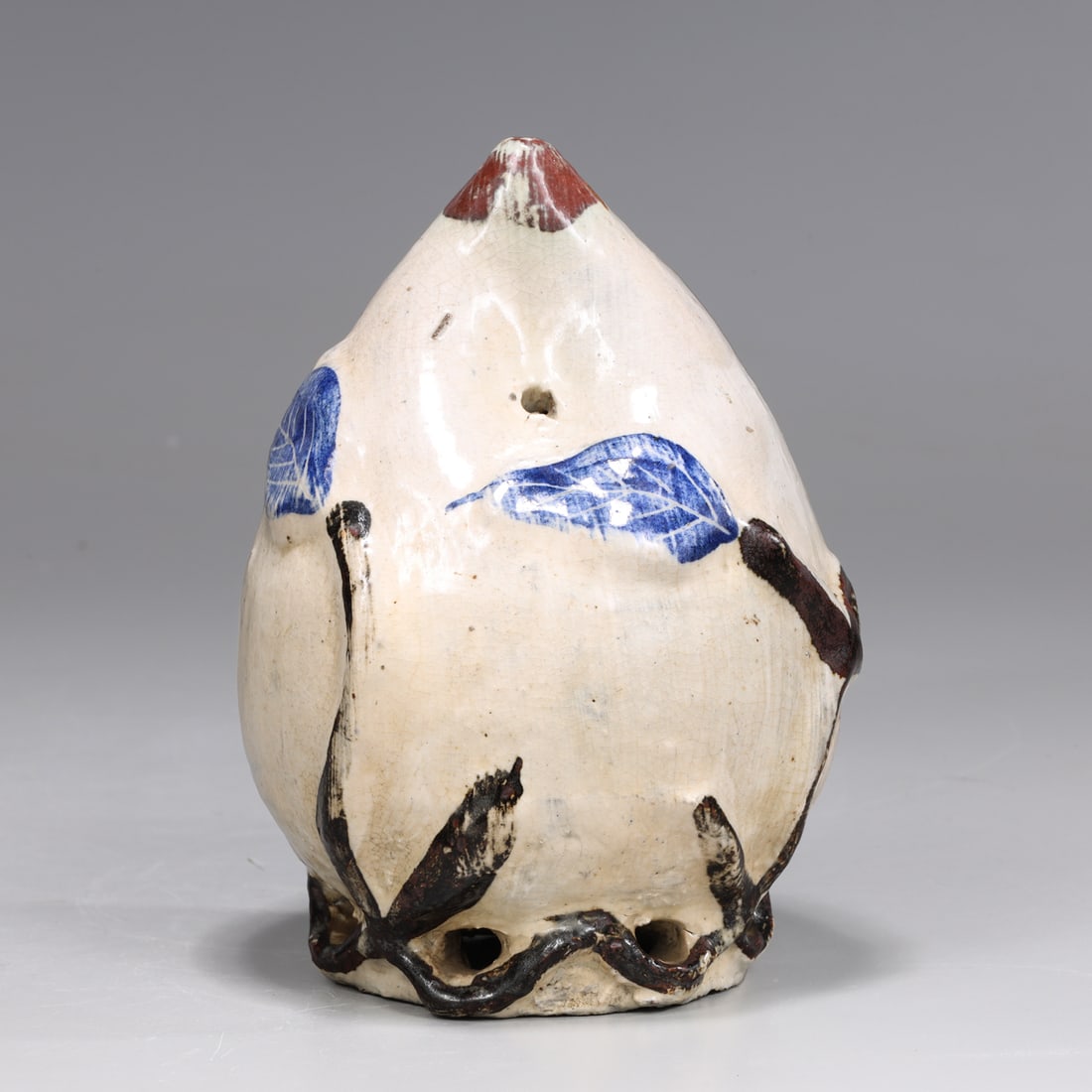 Large Unusual Korean Glazed Ceramic Water Dropper (1 of 4)