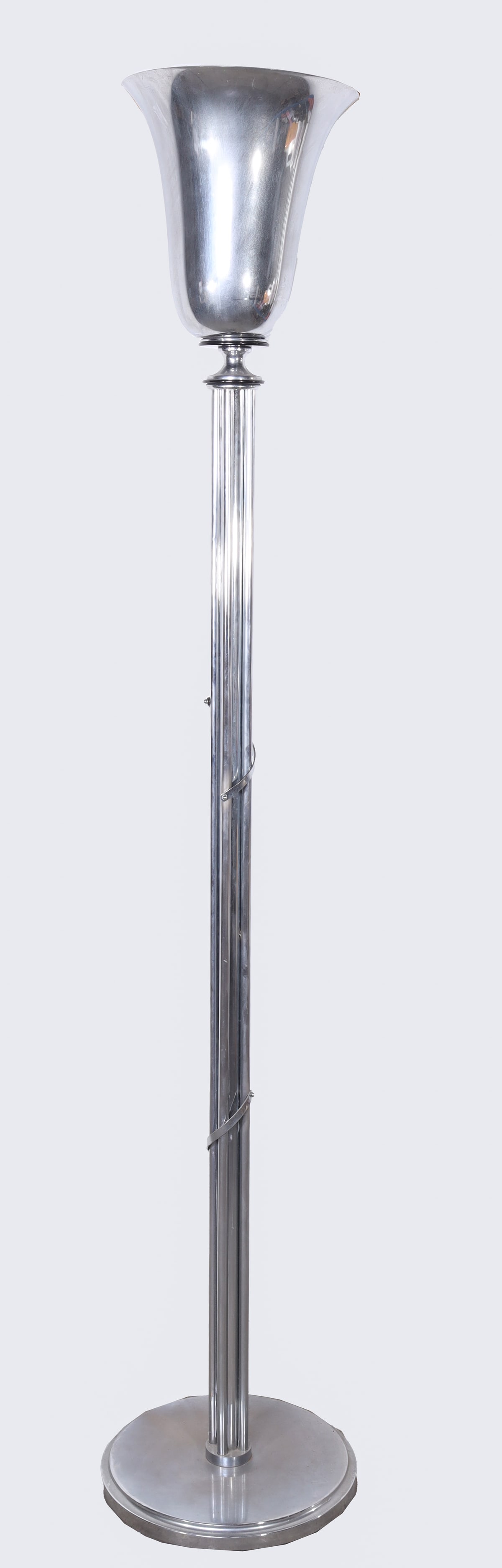 Vintage Art Deco Style Torchiere Floor Lamp (1 of 2)