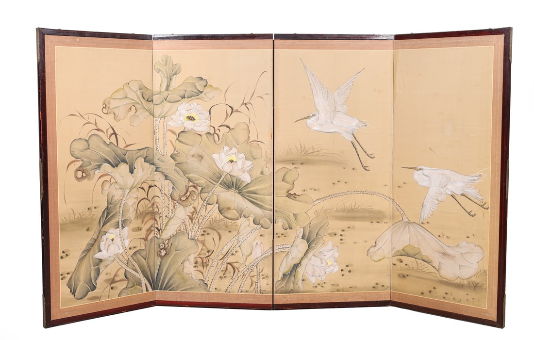 Vintage Chinese Screen (1 of 3)