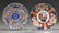 Two Antique Japanese Imari Porcelain Plates