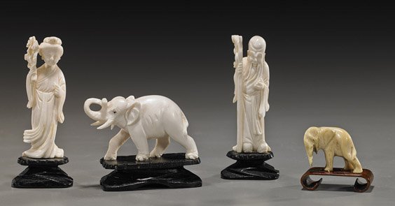 Group of Various Small Carvings