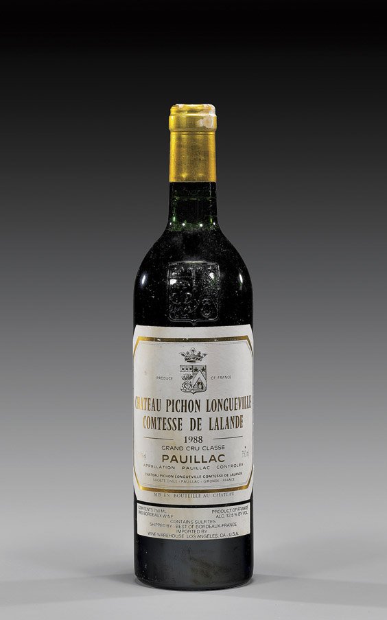 1988 Chateau Pichon Lalande Pauillac