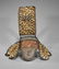 Central African Lele Wood & Cowry Mask