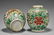 PAIR ANTIQUE FAMILLE VERTE PORCELAIN JARS - 2