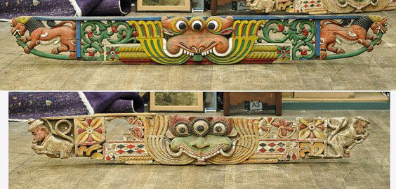 Two Southeast Asian Wood Panels (1 of 2)