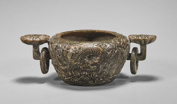 Chinese Carved Hardstone Vessel (1 of 1)