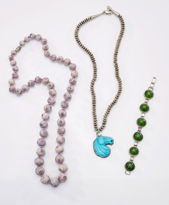 Two Bead Necklaces & Bracelet (1 of 1)