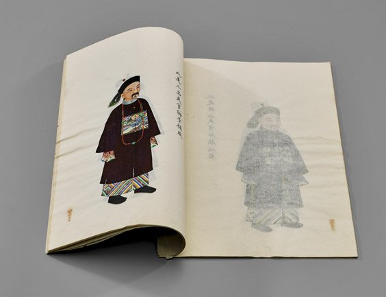 ALBUM OF PAINTINGS BY ZHOU PEICHUN (1 of 2)