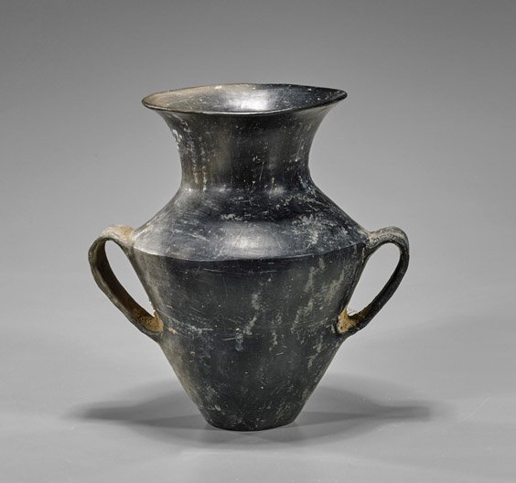 Archaistic Chinese Blackware Vase (1 of 1)