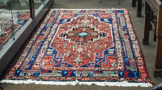 Old Turkish Hereke Silk Carpet (1 of 1)