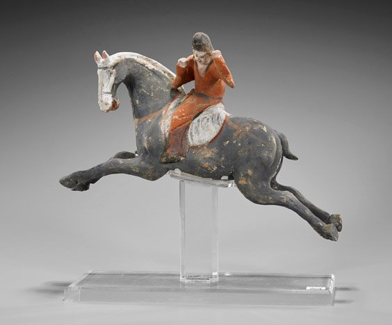 Tang Dynasty Pottery Polo Player (1 of 1)