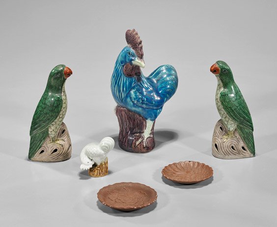 Six Chinese & Japanese Ceramics (1 of 1)