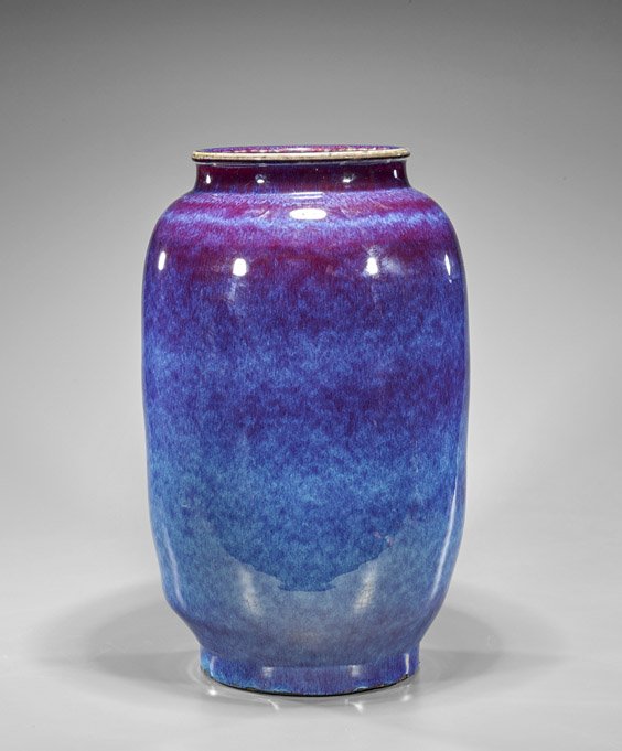 Large Chinese Junyao Glazed Vase (1 of 1)