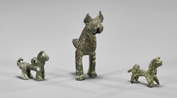 Three Luristan Bronze Animal Attachments (1 of 1)