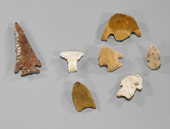 Group of Seven Early Man Points (1 of 1)