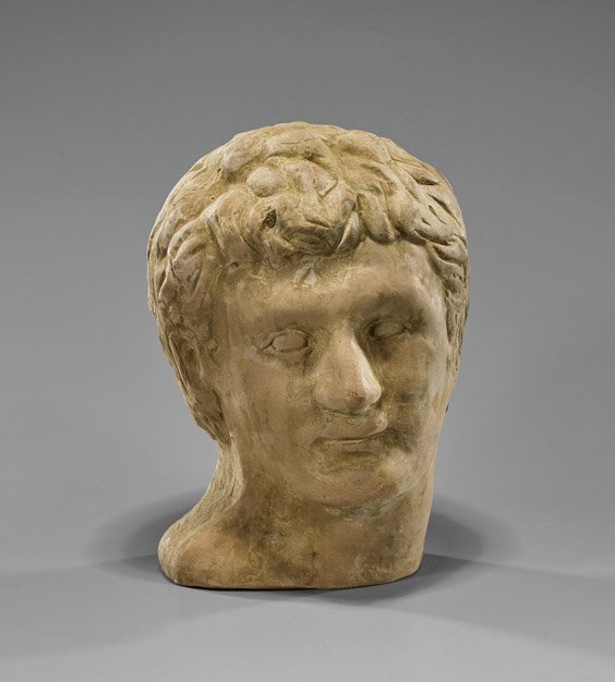 Roman-Style Terracotta Head of Caligula (1 of 2)