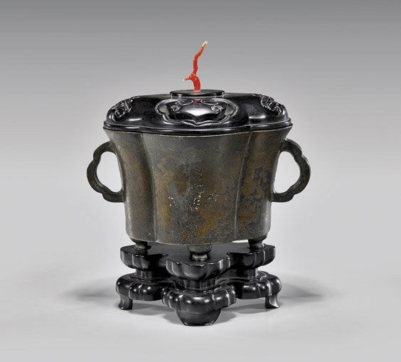CHINESE BRONZE CENSER (1 of 3)