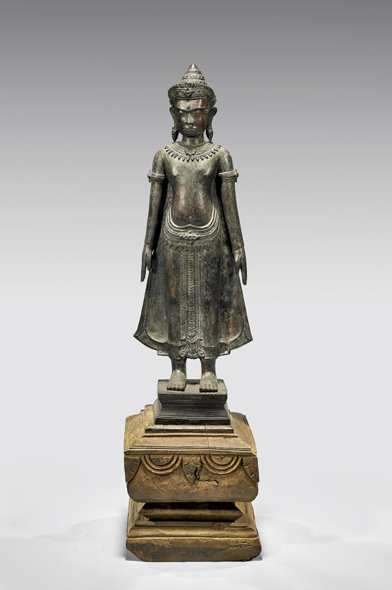 ANTIQUE BRONZE BUDDHA (1 of 1)