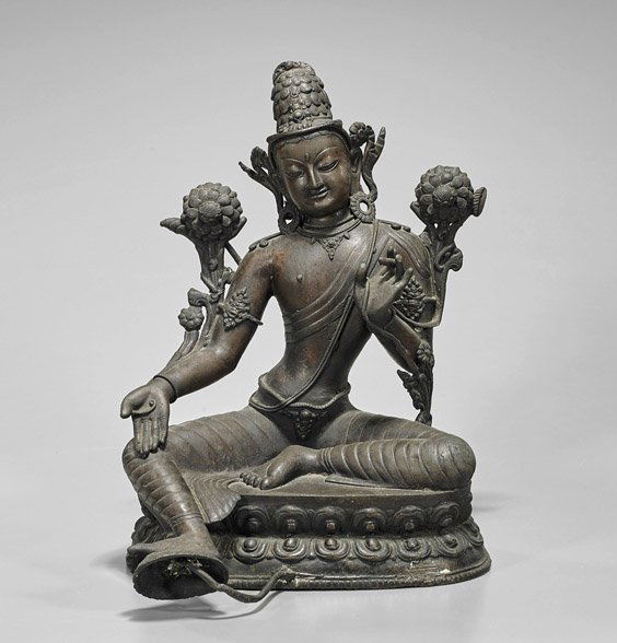 Southeast Asian Metal Seated Tara (1 of 1)