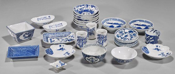 Twenty-Six Blue & White Dishes (1 of 1)