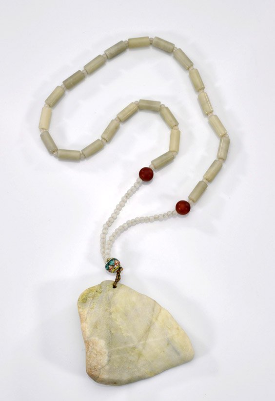 Three Chinese Hardstone Pendants (1 of 2)