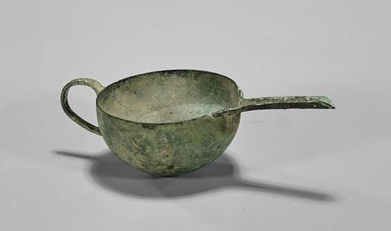 Large Luristan Bronze Spouted Bowl (1 of 1)