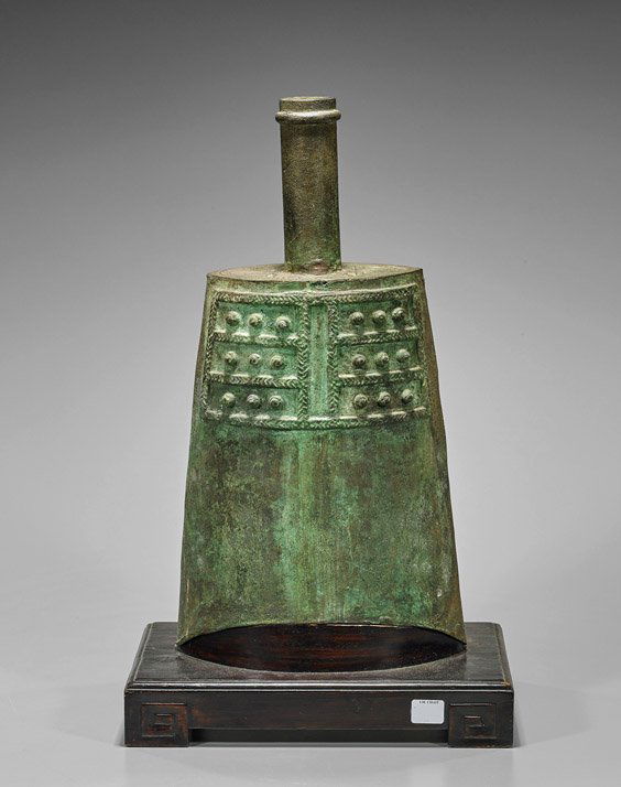 Archaistic Chinese Bronze Bell (1 of 1)